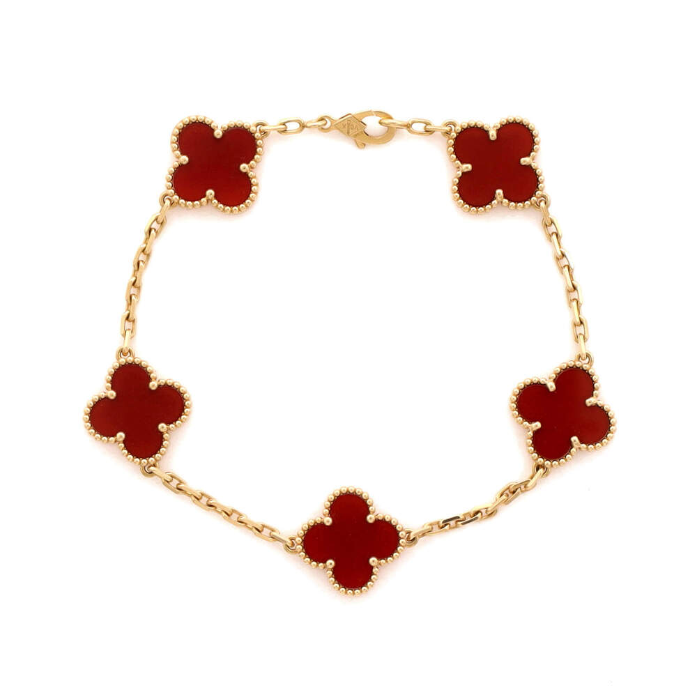 Van Cleef & Arpels Vintage Alhambra 5 Motifs Bracelet